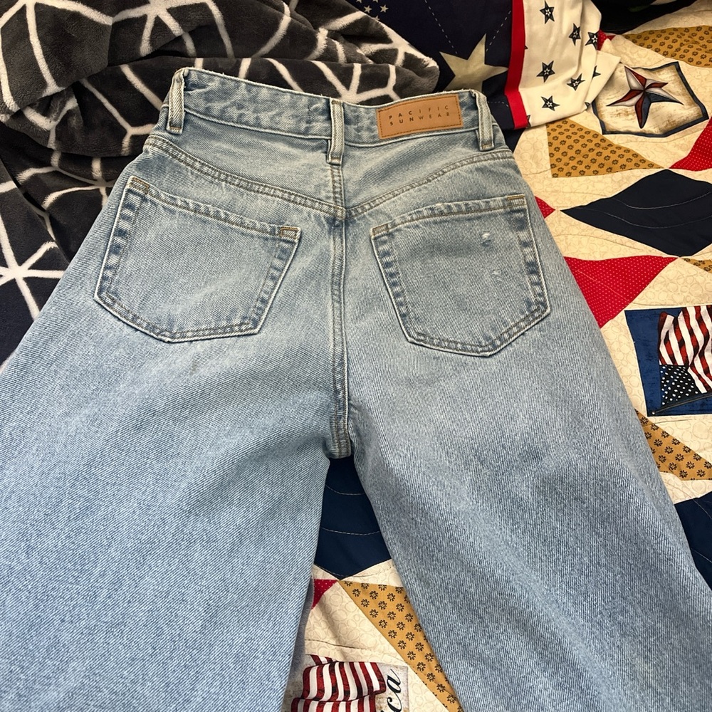 PacSun Blue Straight Leg Jeans Timeless Fit
